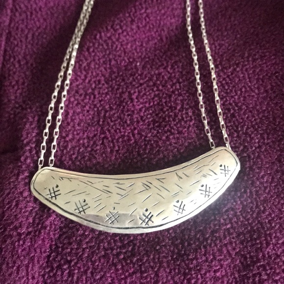 Silpada N2852 "Lunar" crescent necklace - Picture 2 of 6